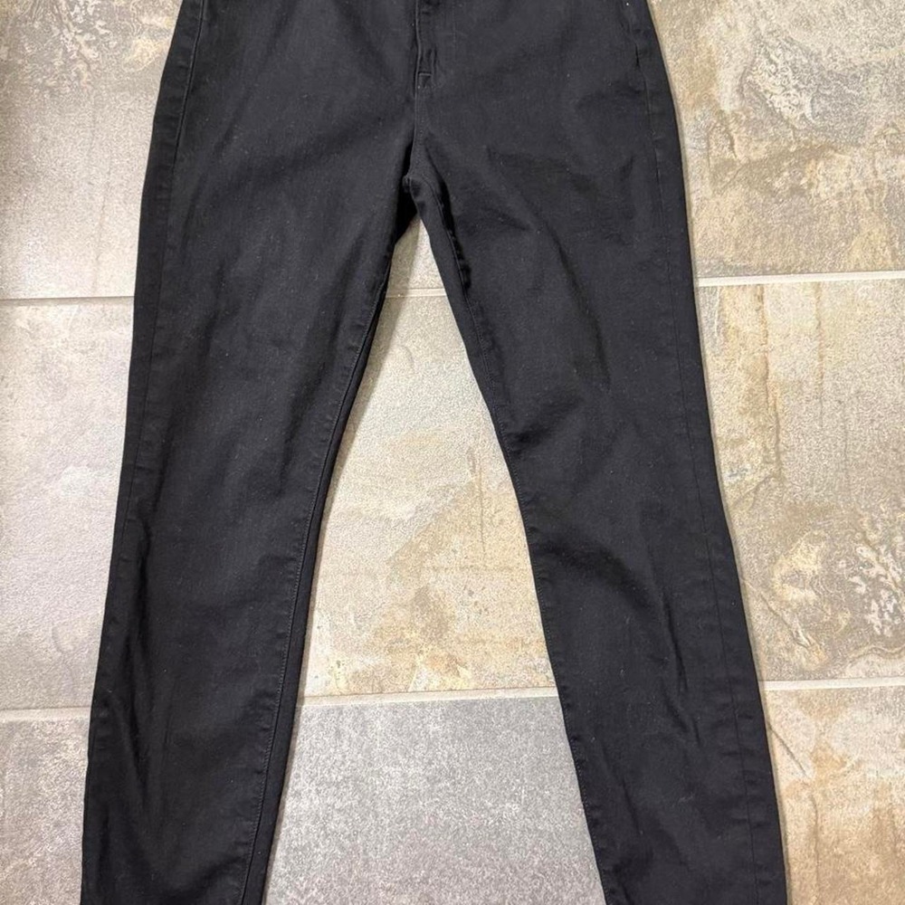 Frame denim le skinny jeans black
